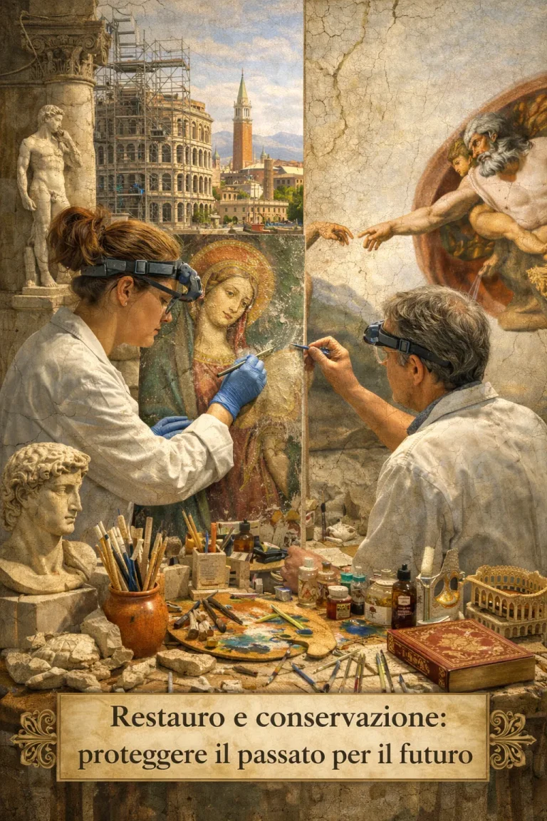 Restauro e conservazione: proteggere il passato per il futuro